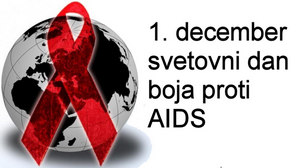1. december – svetovni dan boja proti aidsu
